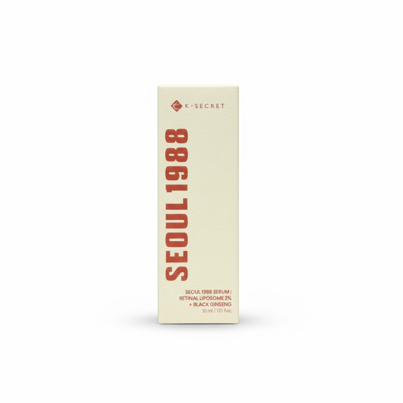 KSecret Seoul 1988 Serum: Retinal Liposome 2% + Black Ginseng 30ml